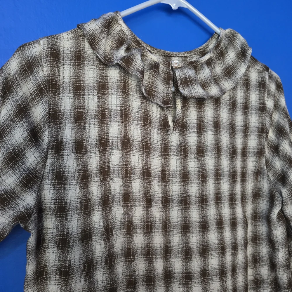 Christy Dawn The Constance Dress In Cocao Plaid - Picture 4 of 6